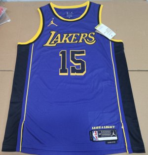 NBA 15 Reaves Lakers 22-23 Maillot Violet